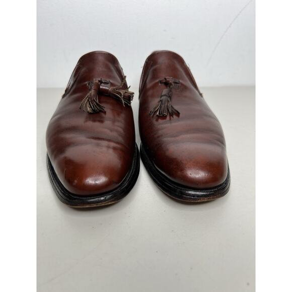 Allen Edmonds Leather Tassel Loafers Dress Shoes Mens 11.5 AA main image 5